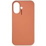 Nudient Base iPhone 16 Plus Silikon Zadní kryt - Peach Orange