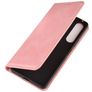Mobigear Retro Slim Sony Xperia 10 II Lompakkokotelo + Setelitasku - Vaaleanpunainen