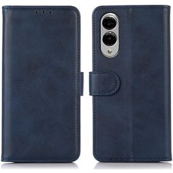 Mobigear Wallet Samsung Galaxy S25 Edge Wallet case - Blue