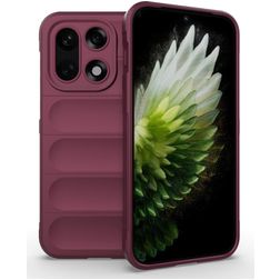 Mobigear Bumpy OnePlus 15 TPU flessibile Back cover - Rosso