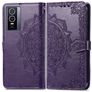Mobigear Mandala Vivo Y76 Funda tipo libro Cartera - Morado