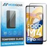 Mobigear Premium POCO M4 Pro 5G Tempered Glass Screen Protector - Case Friendly - Black
