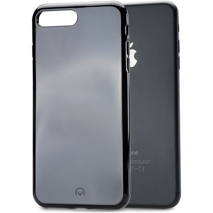 Mobilize Gelly iPhone 8 Plus Fleksibel TPU Bagsidecover - Sort