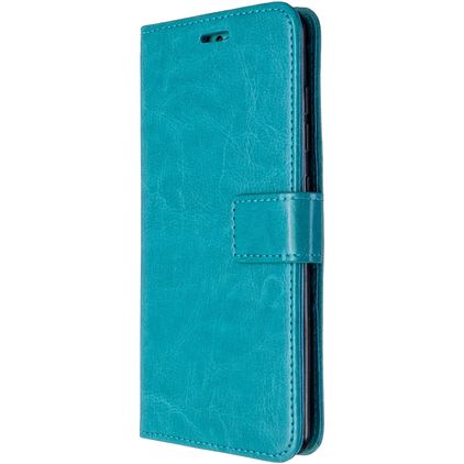 Mobigear Wallet Samsung Galaxy A51 Capa livro Carteira - Turquesa