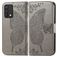 Mobigear Butterfly Realme GT Master Edition Capa livro Carteira - Cinzento