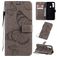 Mobigear Butterfly Xiaomi Redmi Note 8T Wallet case - Grey