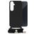 Mobilize Lanyard Gelly Samsung Galaxy A35 TPU flexible Funda con cuerda - Negro