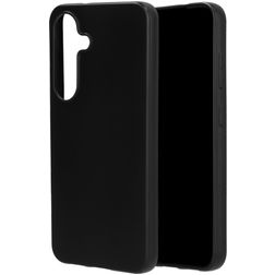 Mobiparts Classic Samsung Galaxy S25 Fleksibel TPU Bagsidecover - Sort