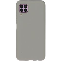 Mobigear Colors Huawei P40 Lite TPU flexible Carcasa - Gris