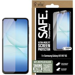 SAFE by PanzerGlass Ultra-Wide-Fit Samsung Galaxy A17 Cristal templado Protector de pantalla - Compatible con fundas
