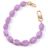 Mobigear Plastic Pebble Universal Adjustable Phone Cord - Orchid Purple