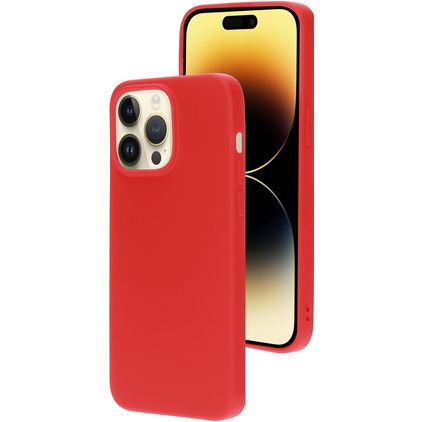 Mobiparts iPhone 14 Pro Max Silikon Skal - Scarlet Red