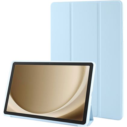 Mobigear Tri-Fold Gel Samsung Galaxy Tab A11 Plus TPU / Cuero sintético Funda tipo libro - Azul