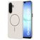 Mobiparts Slim Line Samsung Galaxy A17 MagSafe Hardcase Etui plecki - Off White