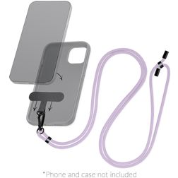 Mobilize Lanyard Cordino per cellulare universale regolabile - Viola
