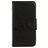 Mobigear Butterfly iPhone X Funda tipo libro Cartera - Negro