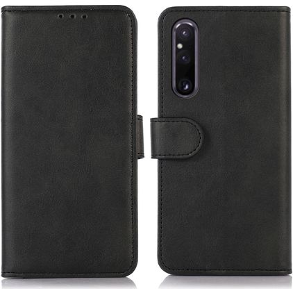 Mobigear Wallet Sony Xperia 1 V Wallet case - Black