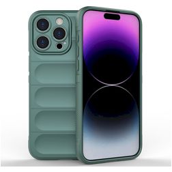 Mobigear Bumpy iPhone 15 Pro Max Flexible TPU Back cover - Green