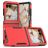 Mobigear Heavy Armor Motorola Razr 50 Hard Case Back cover Shockproof - Red