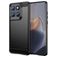 Mobigear Brushed Slim Motorola Edge 60 Fusion TPU flessibile Back cover - Nero