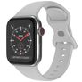 Mobigear Sport Dual Silikoni Apple Watch Ranneke Tappikiinnitys - 49/46/45/44 mm - Harmaa