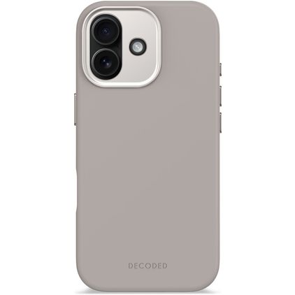 Decoded iPhone 17 Silikoni Suojakuori - Soft Taupe