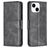 Mobigear Excellent iPhone 15 Plånboksfodral med sedelfack - Svart