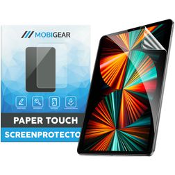 Mobigear Artist iPad Pro 12,9 polegadas (2021) Película de ecrã Efeito papel em plástico - Compatível com capas