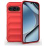 Mobigear Bumpy Google Pixel 10 Pro TPU flexível Capa traseira - Vermelho