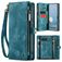 CaseMe 008 Google Pixel 9a Funda tipo libro 2 en 1 con carcasa extraíble Cartera - Azul