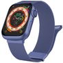 Mobigear Luxury Loop Milanorem Apple Watch Urrem Magnetlås - 42/41/40/38 mm - Blå