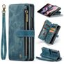 CaseMe C30 Samsung Galaxy Z Fold 4 Cover a libro portafoglio - Blu