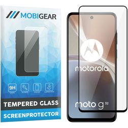 Mobigear Premium Motorola Moto G32 Vetro Protezione schermo - Compatibile con le cover - Nero