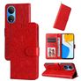 Mobigear Sunflower HONOR X7 Wallet case - Red