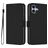 Mobigear Urban Wallet iPhone 16 Plus Funda tipo libro Cartera - Negro