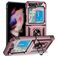 Mobigear Armor Ring Samsung Galaxy Z Flip 5 Hard Case Back cover Shockproof with Ring Holder - Rose Gold