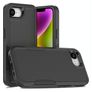Mobigear Heavy Armor iPhone 17e Hårdt Bagsidecover Stødsikkert - Sort
