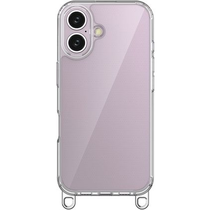 Mobigear Bungy iPhone 16 Hardcase Back cover - Argento