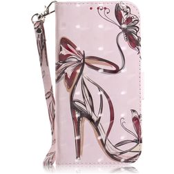 Mobigear Design HONOR 8S Funda tipo libro Cartera - High heels