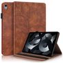 Mobigear Tree iPad 10 (2022) Funda tipo libro + Portalápices - Marrón