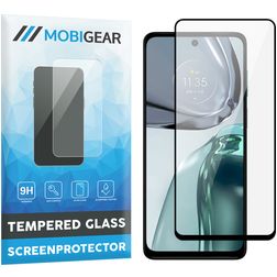 Mobigear Premium Motorola Moto G62 Cristal templado Protector de pantalla - Compatible con fundas - Negro