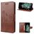 Mobigear Butterfly OnePlus 10T Lompakkokotelo + Setelitasku - Ruskea