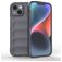 Mobigear Bumpy iPhone 15 Fleksibel TPU Bagsidecover - Koksgrå