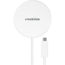Mobilize Magnetic laddare USB-C 1,2 m 25W - Vit