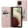 Mobiparts Classic Wallet Samsung Galaxy A12 Plånboksfodral med sedelfack - Rosa