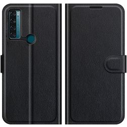 Mobigear Classic TCL 20 SE Capa livro Carteira - Preto