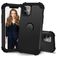 Mobigear Ultra Tough iPhone 11 Hardcase Etui plecki Wstrząsoodporne - Czarny