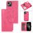 Mobigear Wallet iPhone 15 Case Detachable 2-in-1 Wallet Case Wallet - Pink