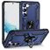 Mobigear Armor Ring Samsung Galaxy S23 Hard Case Back cover Shockproof with Ring Holder - Blue
