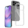 Mobigear Crystal Läpinäkyvä iPhone 17 Pro Max Kova Suojakuori - Läpinäkyvä